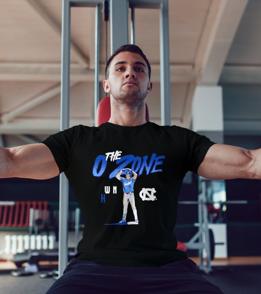 UNC Baseball The O Zone Owen Hull Carolina 8 T-Shirt