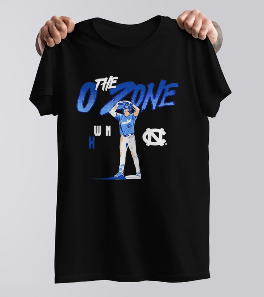 UNC Baseball The O Zone Owen Hull Carolina 8 T-Shirt