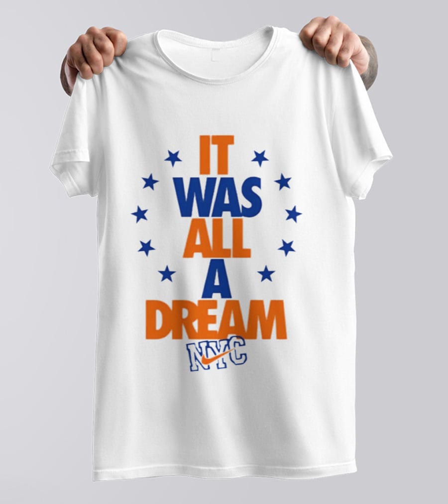 New York Knicks It Was All A Dream NYC Notorious BIG T-Shirt