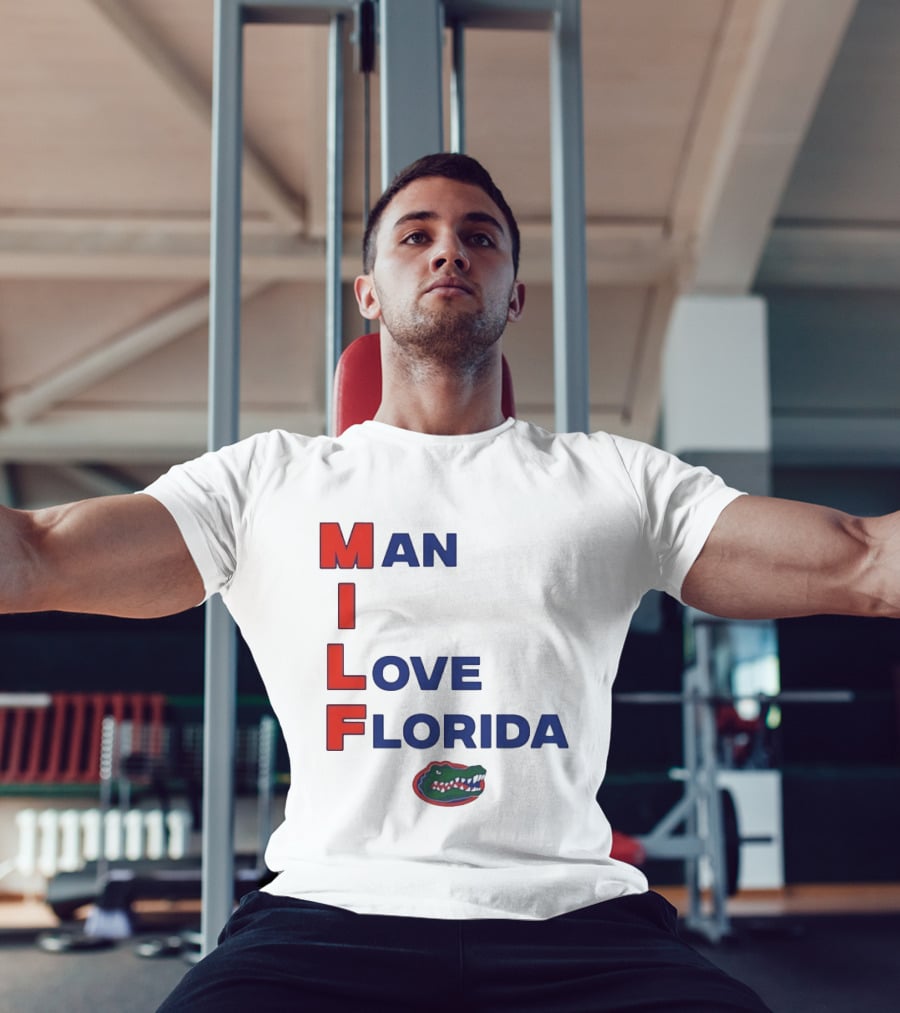 Man I Love Florida Gators College Football Gator T-Shirt