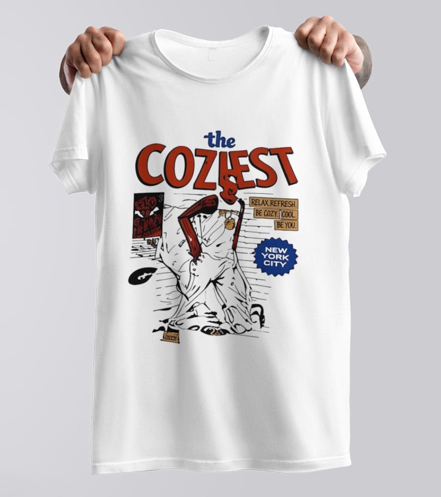 Jalen Brunson The Coziest New York City Relax Refresh Be Cozy Cool Be You T-Shirt