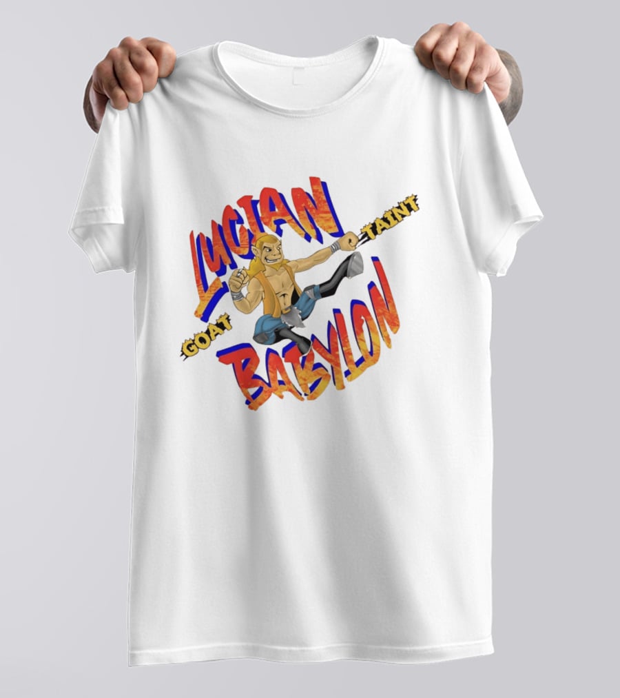 Lucian Babylon Goat Taint Kickboxing Fighter T-Shirt