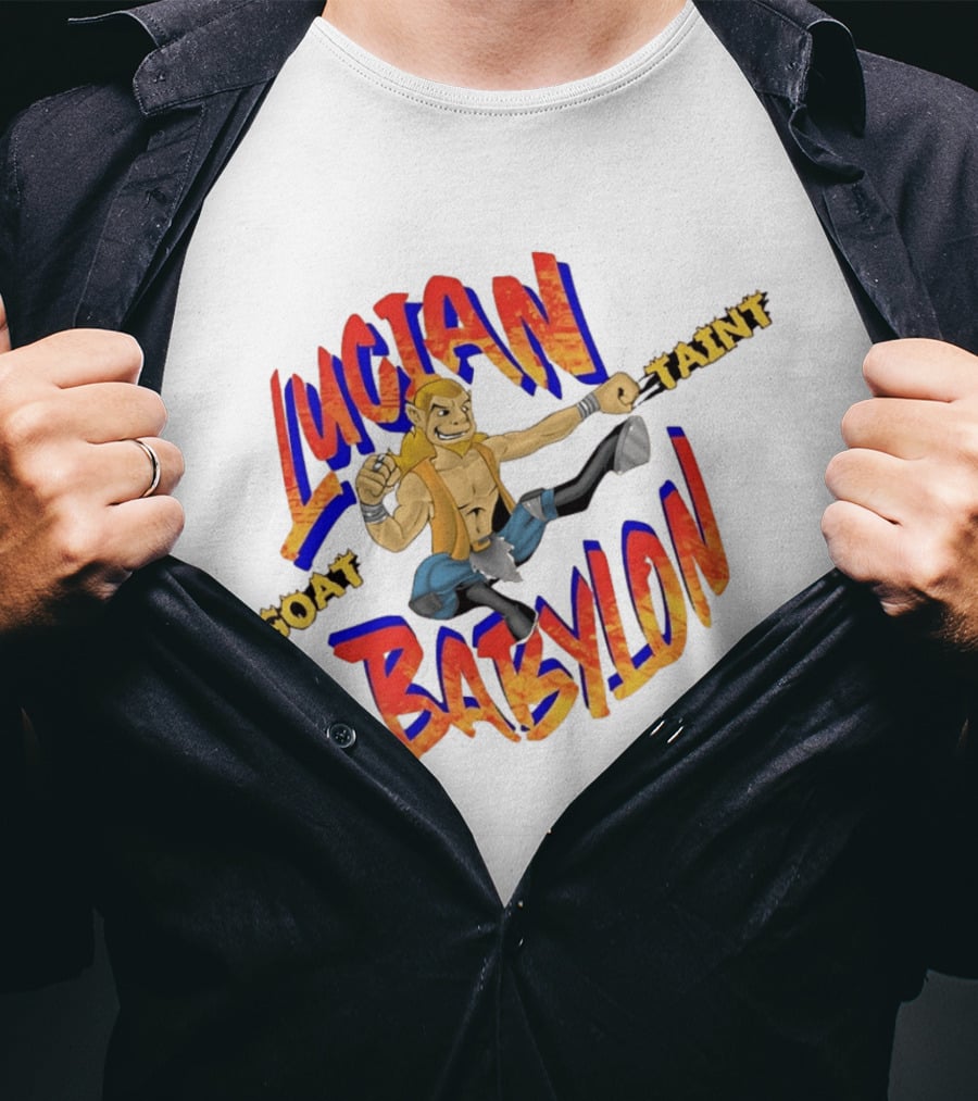 Lucian Babylon Goat Taint Kickboxing Fighter T-Shirt