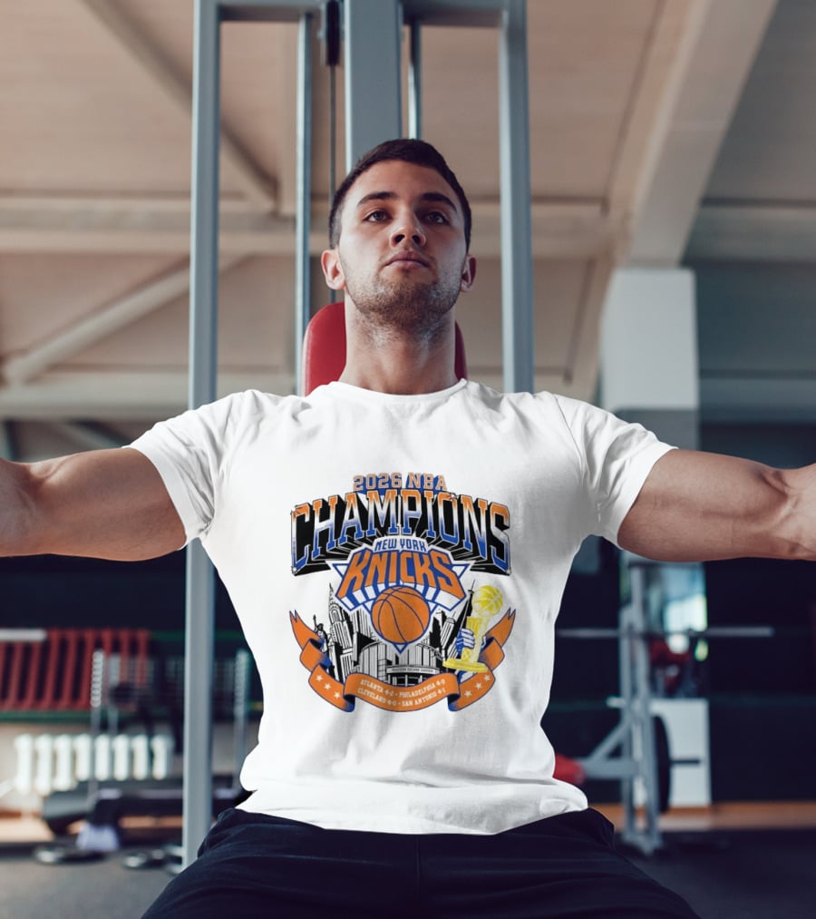 2026 NBA Champions New York Knicks Madison Square Garden T-Shirt