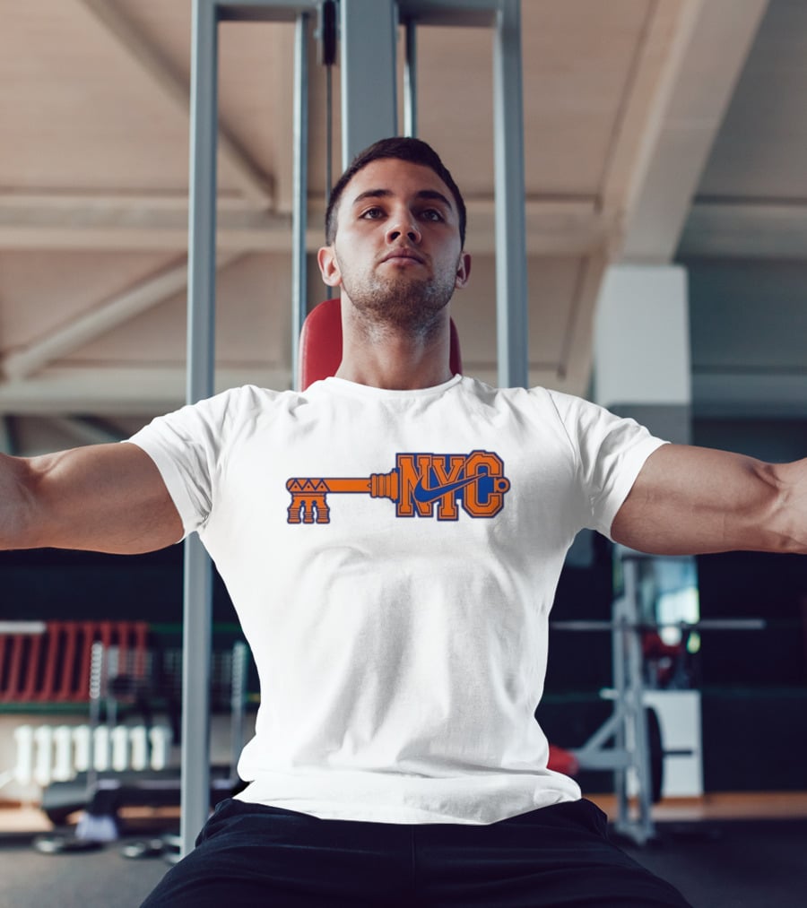 NYC Key New York Knicks Basketball Nike T-Shirt