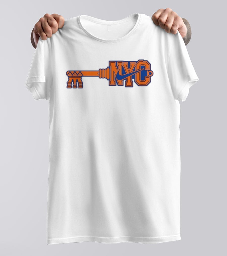 NYC Key New York Knicks Basketball Nike T-Shirt