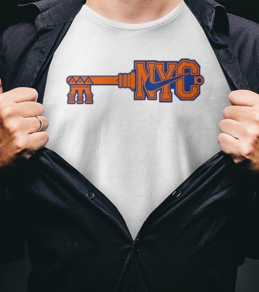 NYC Key New York Knicks Basketball Nike T-Shirt