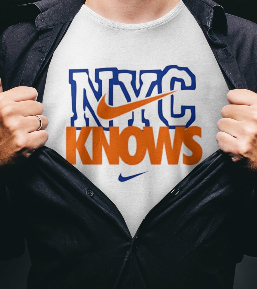 NYC Knows New York Knicks Nike T-Shirt