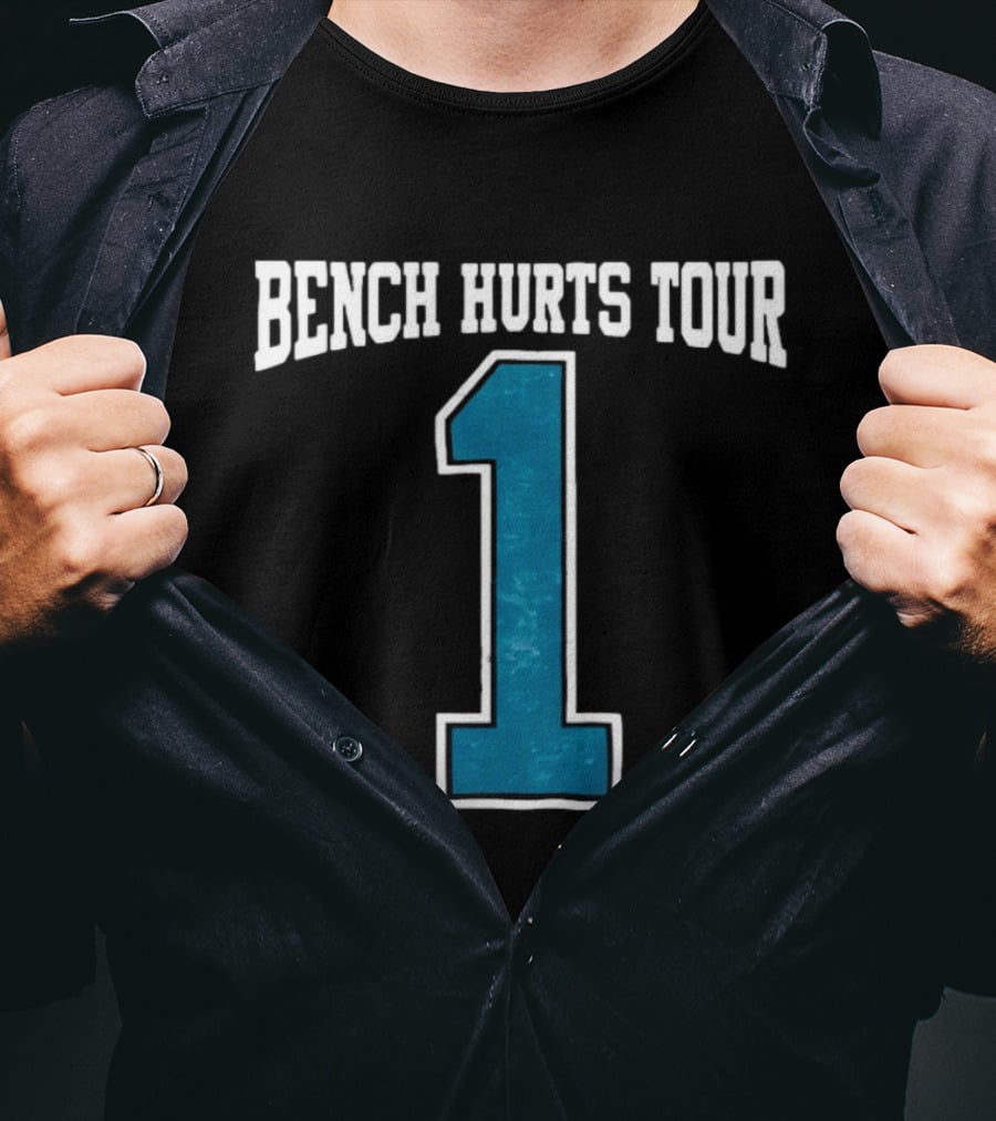 Philadelphia Eagles Bench Hurts Tour 2026 Number 1 T-Shirt
