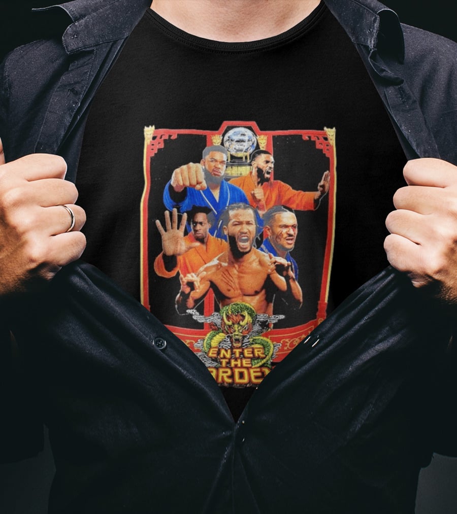 Jalen Brunson Karl Anthony Towns Mikal Bridges Josh Hart Enter The Garden Knicks Basketball T-Shirt