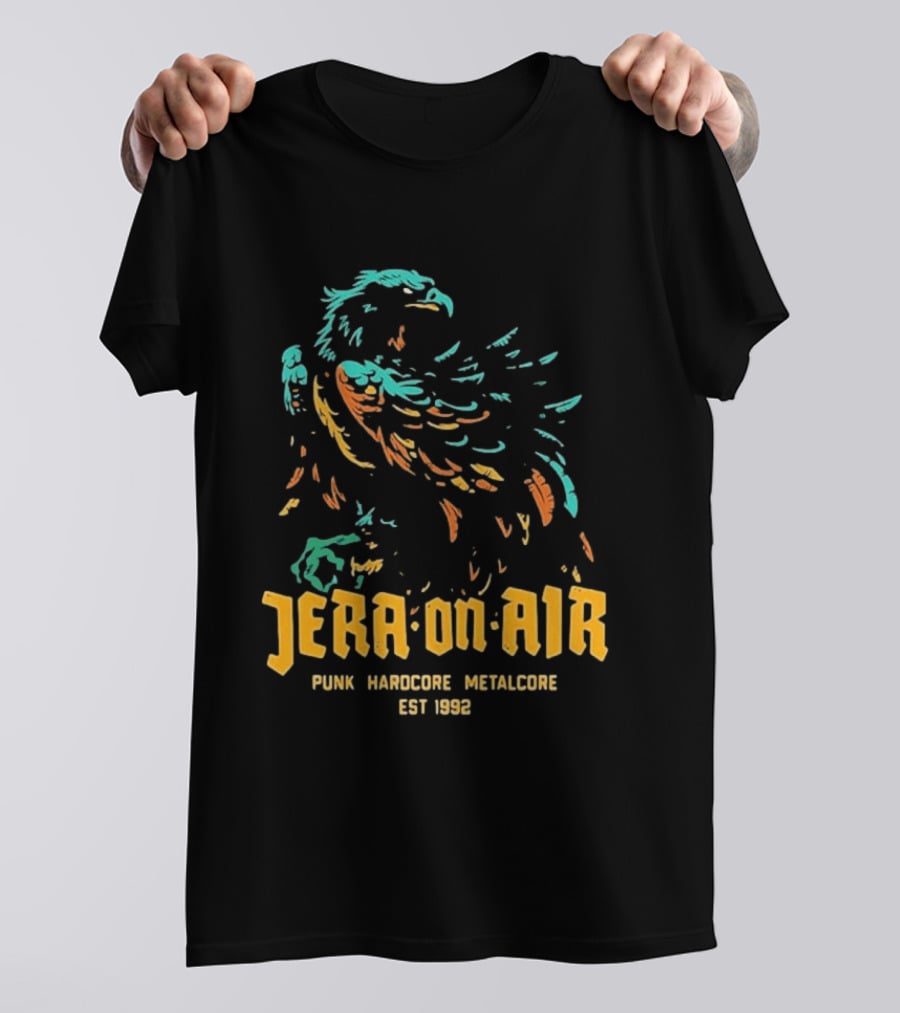 Jera On Air Punk Hardcore Metalcore Eagle Est 1992 T-Shirt