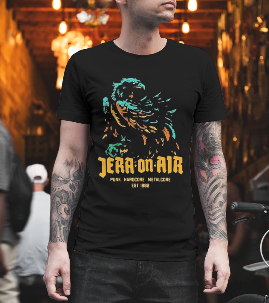 Jera On Air Punk Hardcore Metalcore Eagle Est 1992 T-Shirt