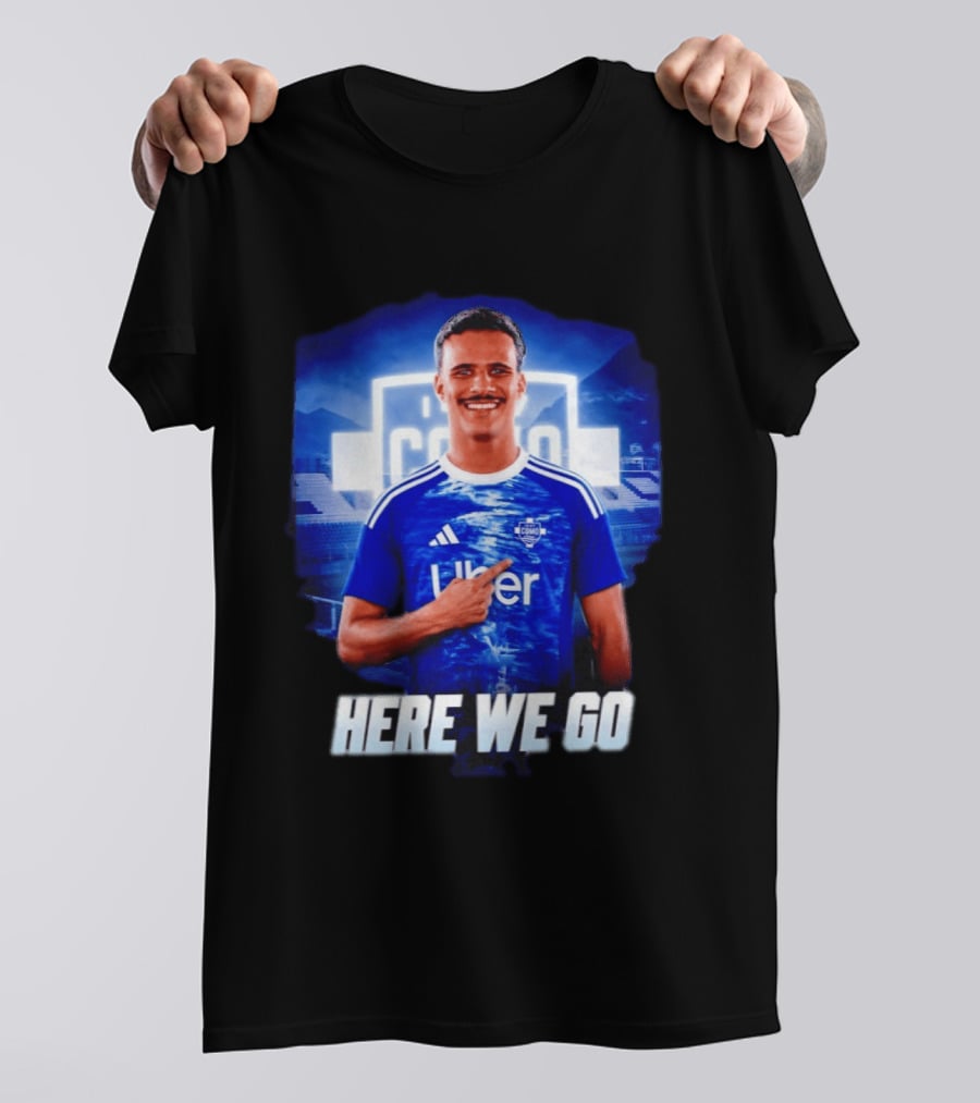 Here We Go Kaiki Bruno Uber Como Soccer T-Shirt