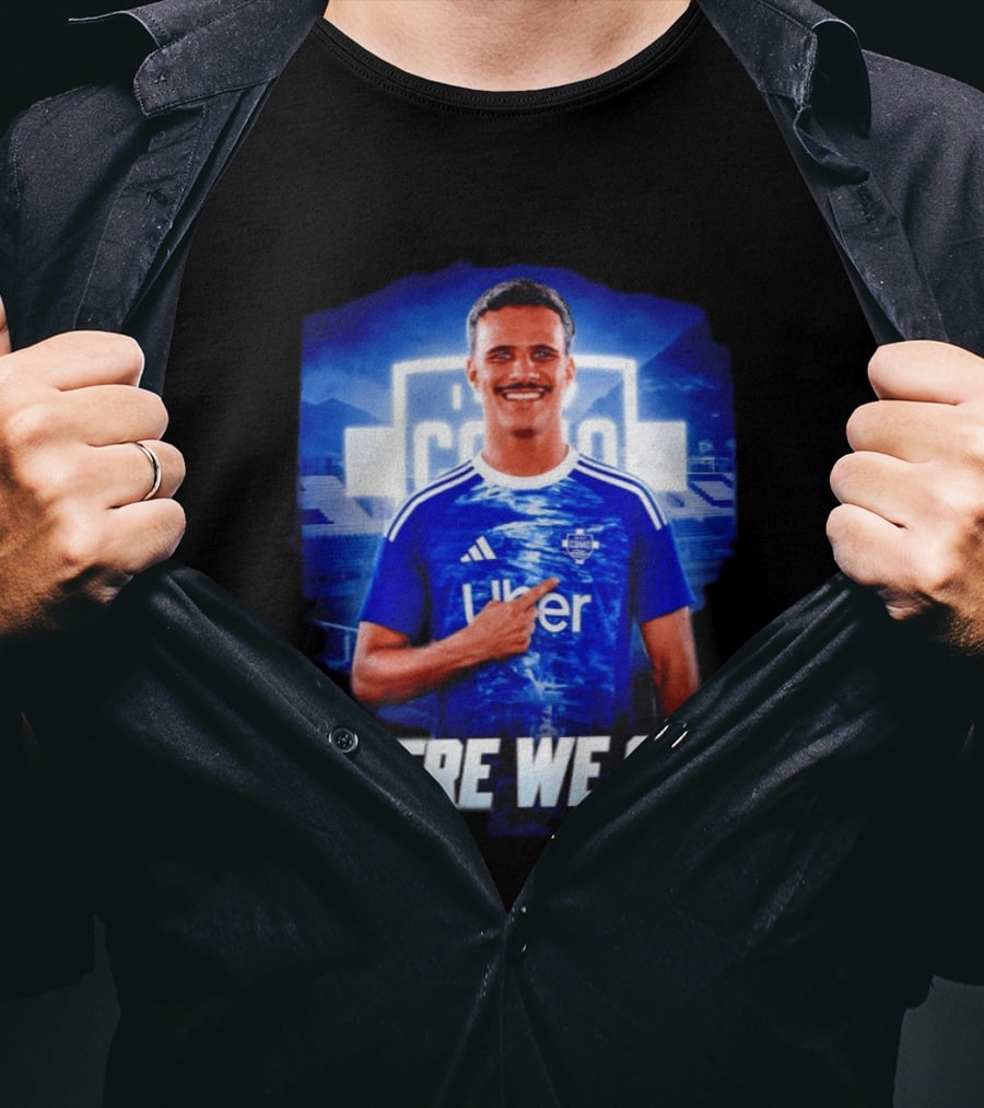 Here We Go Kaiki Bruno Uber Como Soccer T-Shirt