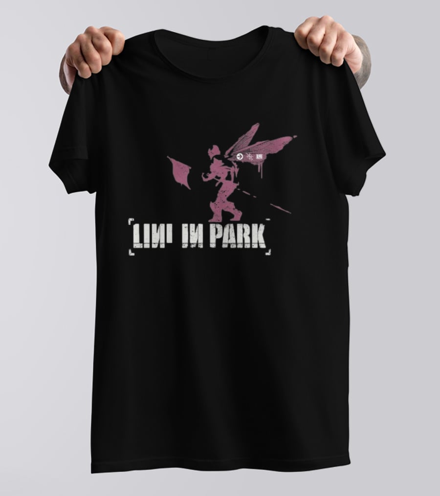 Linkin Park Hybrid Theory Street Soldier Winged Figure T-Shirt