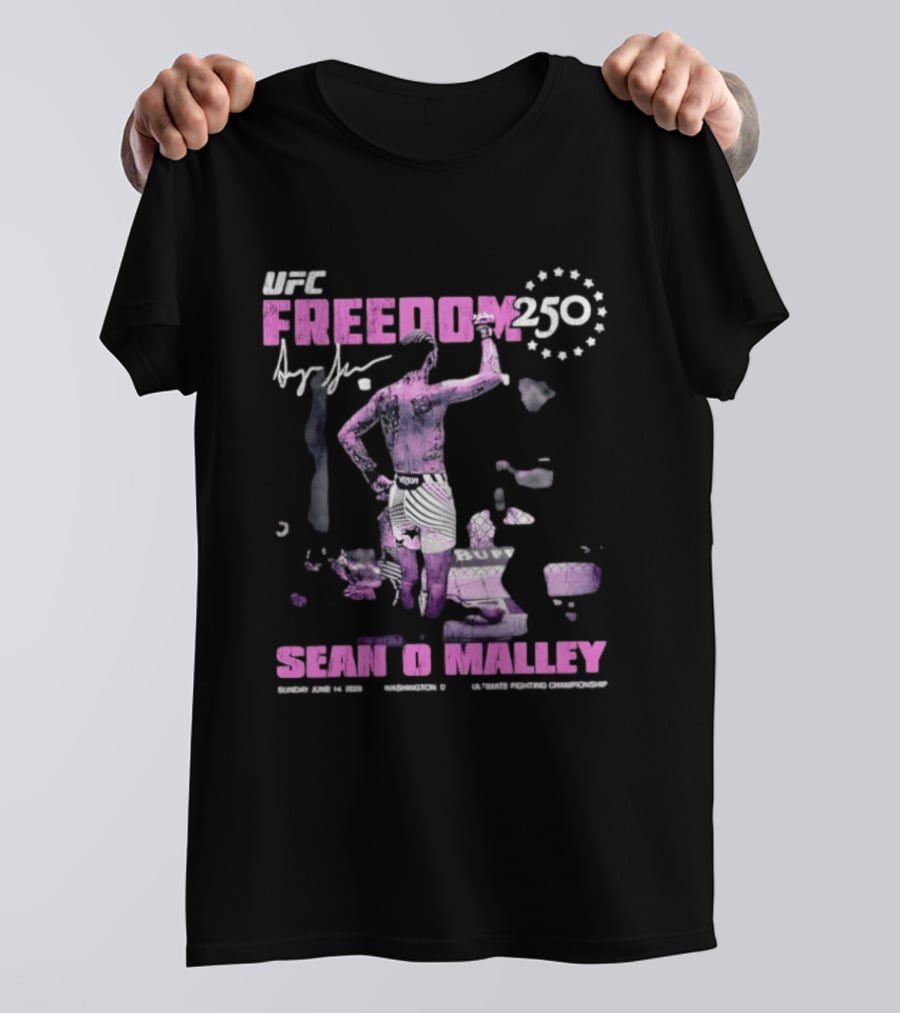 UFC Freedom 250 Sean O'Malley Signature Salute T-Shirt