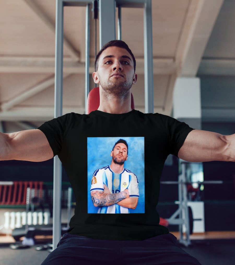 Lionel Messi Argentina National Football Team T-Shirt