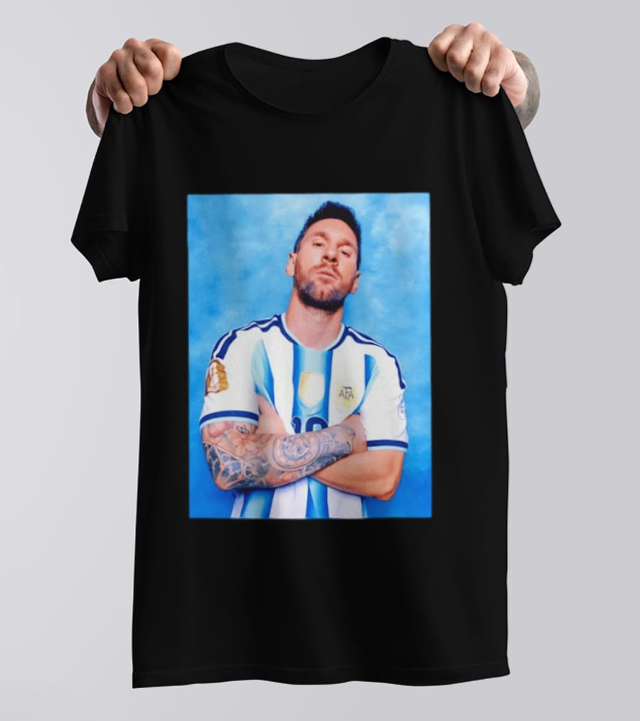 Lionel Messi Argentina National Football Team T-Shirt