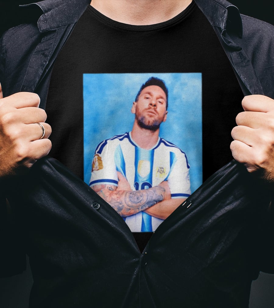 Lionel Messi Argentina National Football Team T-Shirt