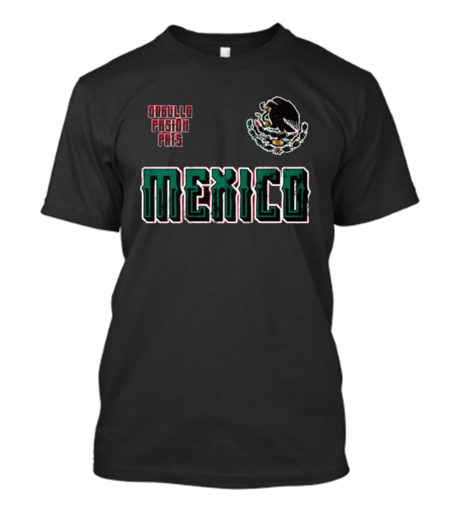 Orgullo Pasión Pats Viva México Eagle T-Shirt