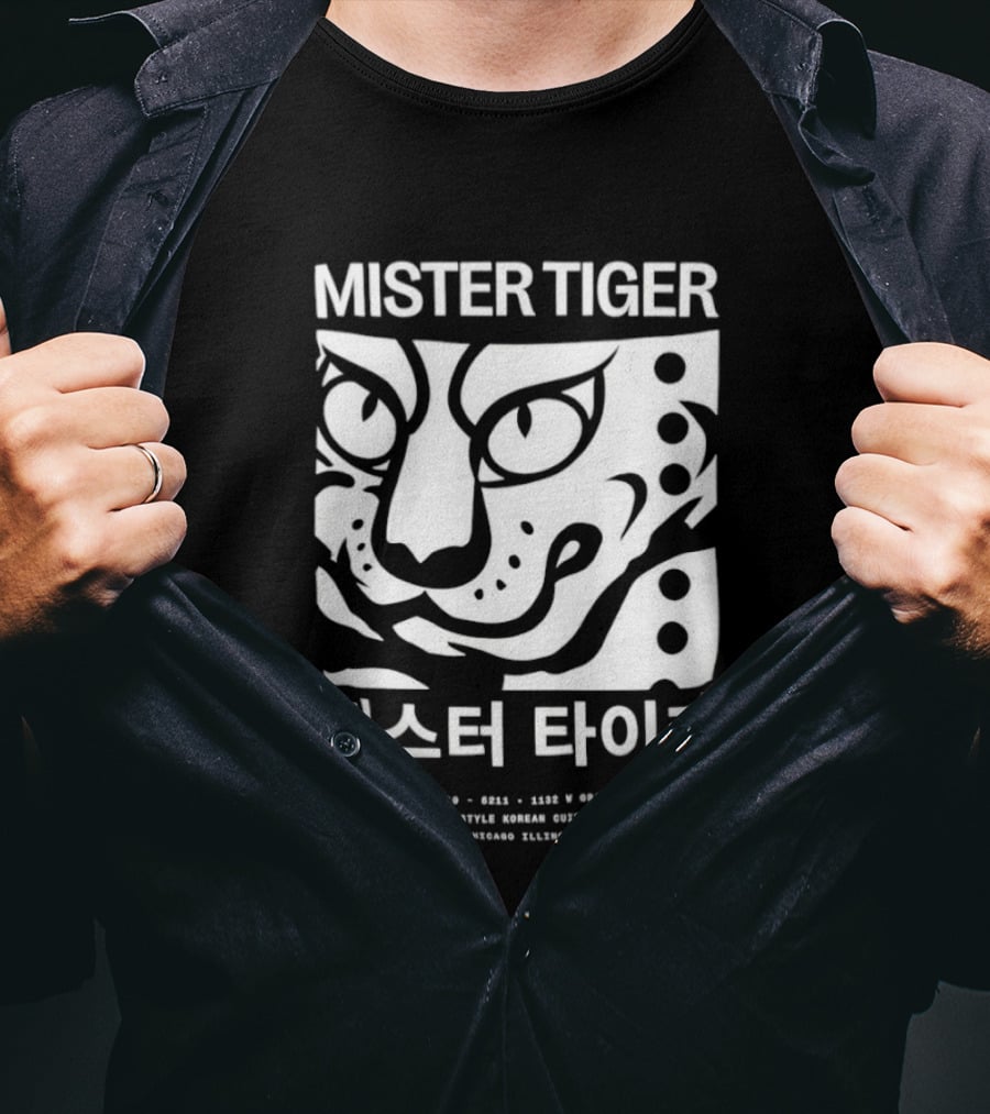 Mister Tiger Homestyle Korean Cuisine T-Shirt
