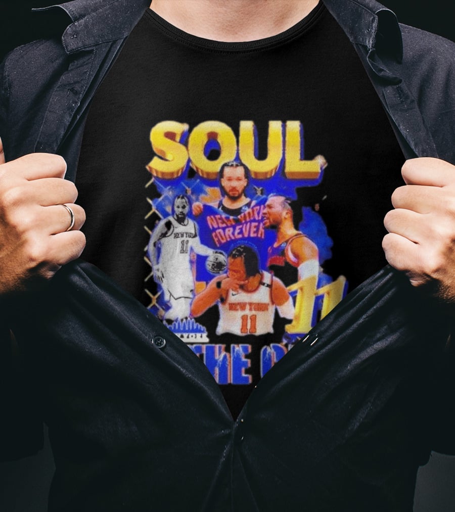 New York Knicks Jalen Brunson 11 Soul Of The City Forever T-Shirt