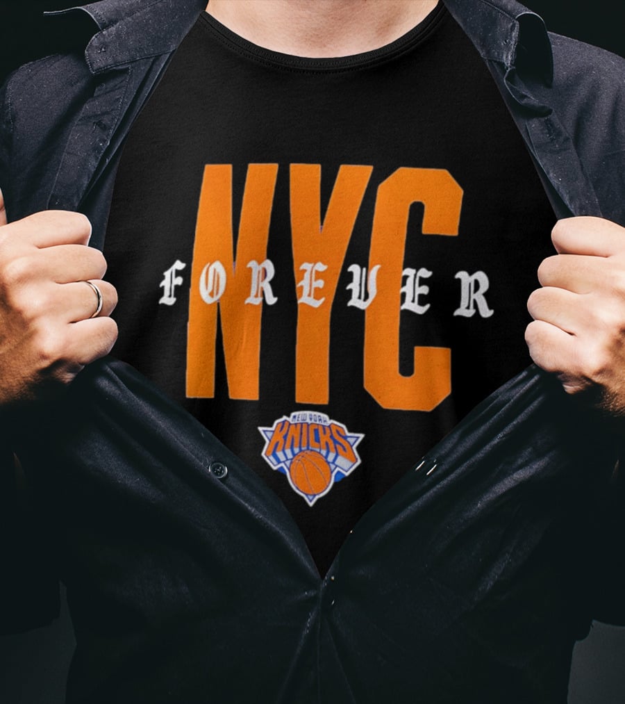 New York Knicks NYC Forever Basketball T-Shirt
