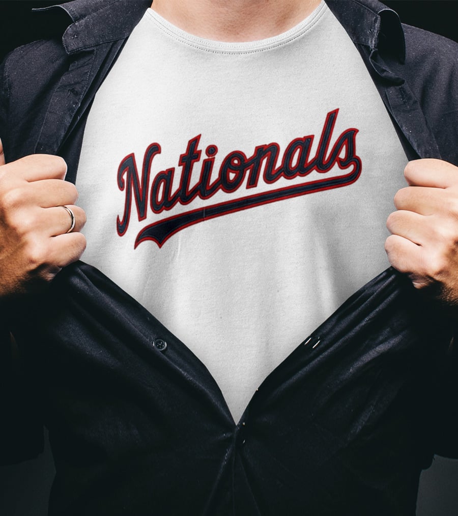 Nationals USA 250 Star And Stripe 2026 T-Shirt