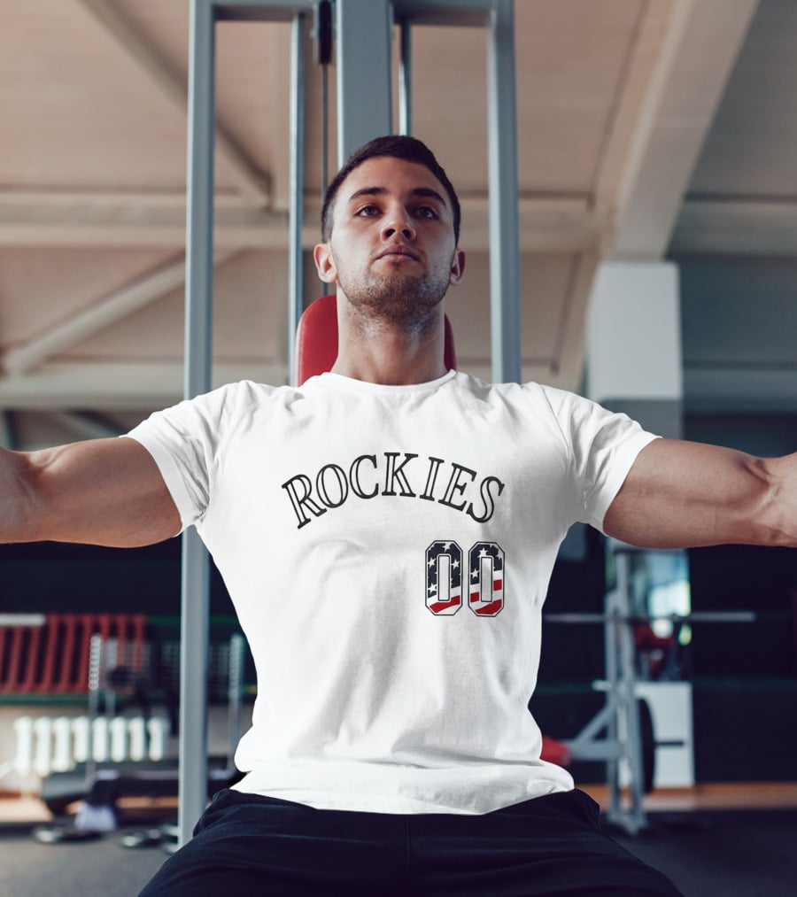 Rockies 2026 USA 250 Star And Stripe 00 T-Shirt