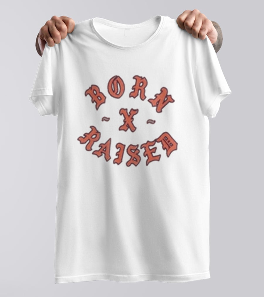 Born X Raised Japan Eyebuster Vintage Gothic T-Shirt
