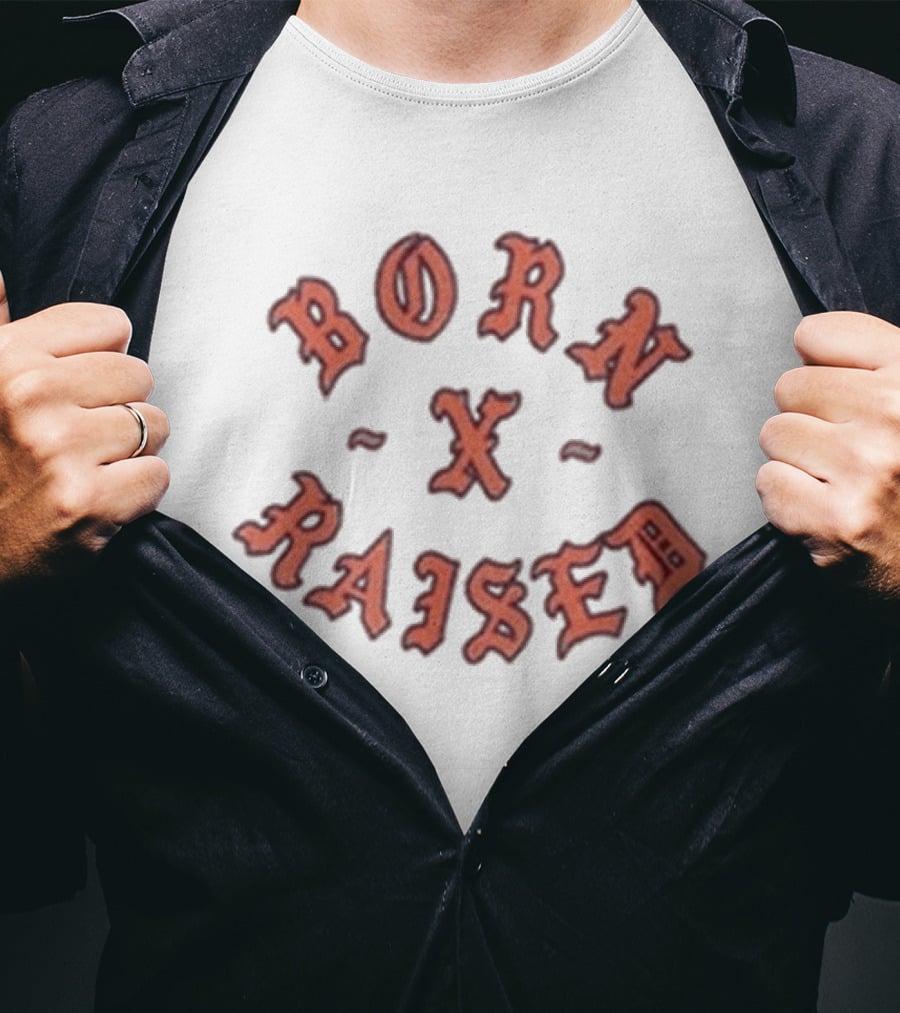 Born X Raised Japan Eyebuster Vintage Gothic T-Shirt