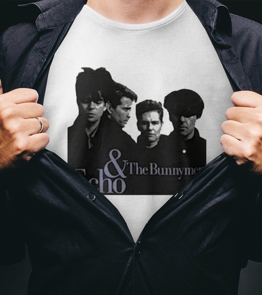 Echo And The Bunnymen Band Music Iconic Group T-Shirt
