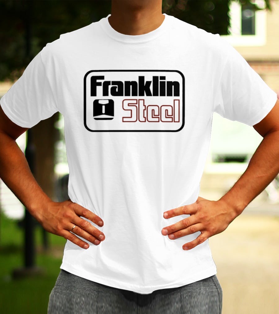 Franklin Steel Franklin PA Industrial Heritage Branding T-Shirt