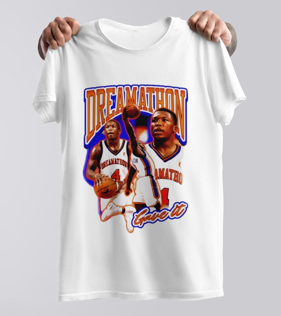 Dreamathon Nate Robinson New York Knicks Gave It T-Shirt