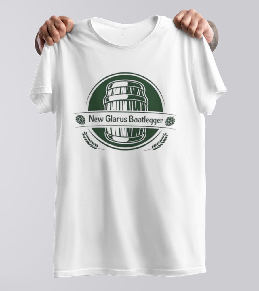 New Glarus Bootlegger Barrel T-Shirt