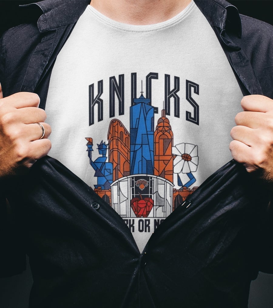 Knicks New York Or Nowhere Skyline 2026 T-Shirt