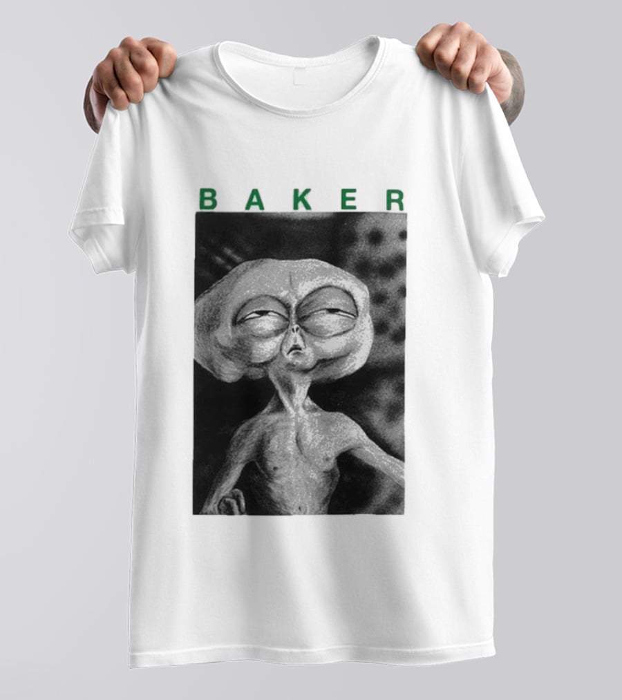 Note Baker Alien Block Busters Extraterrestrial T-Shirt