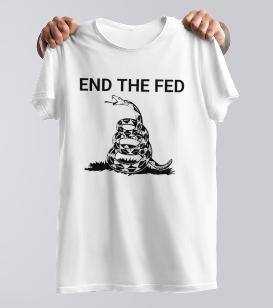 End The Fed Coiled Snake T-Shirt
