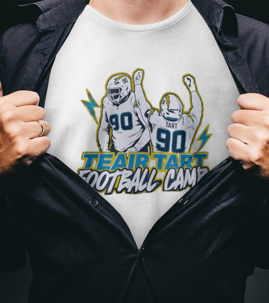 Teair Tart Football Camp 90 Los Angeles Chargers Players T-Shirt