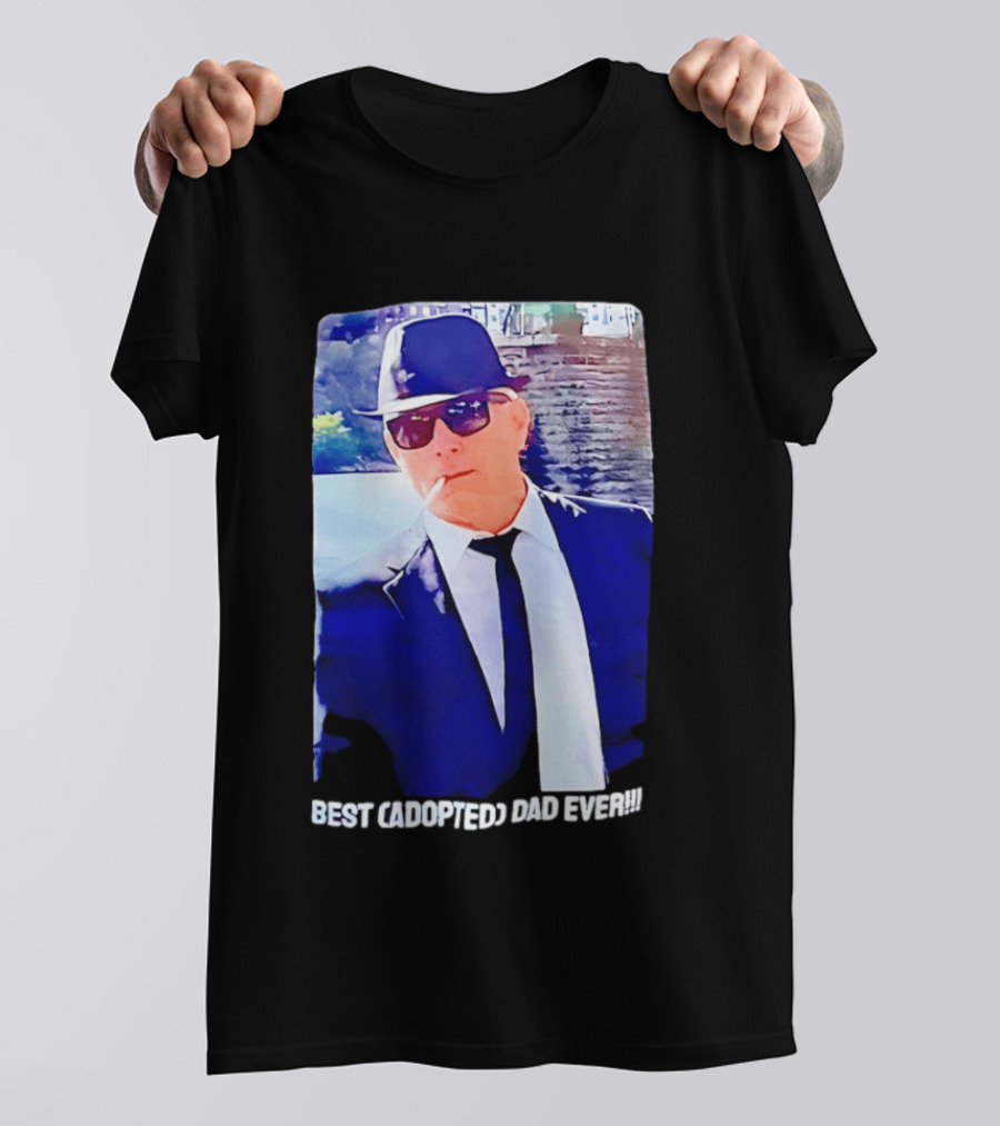 Blues Brothers Best Cadopted Dad Ever T-Shirt
