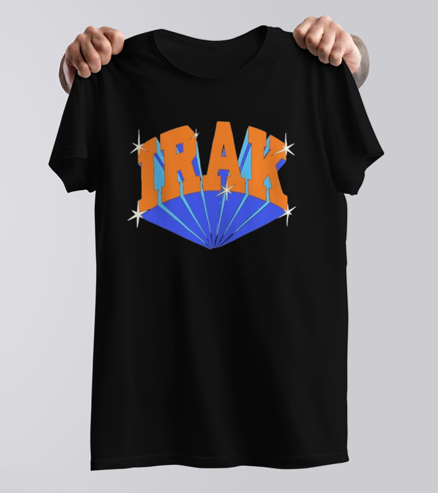 IRAK New York Knicks Basketball Team Collaboration T-Shirt