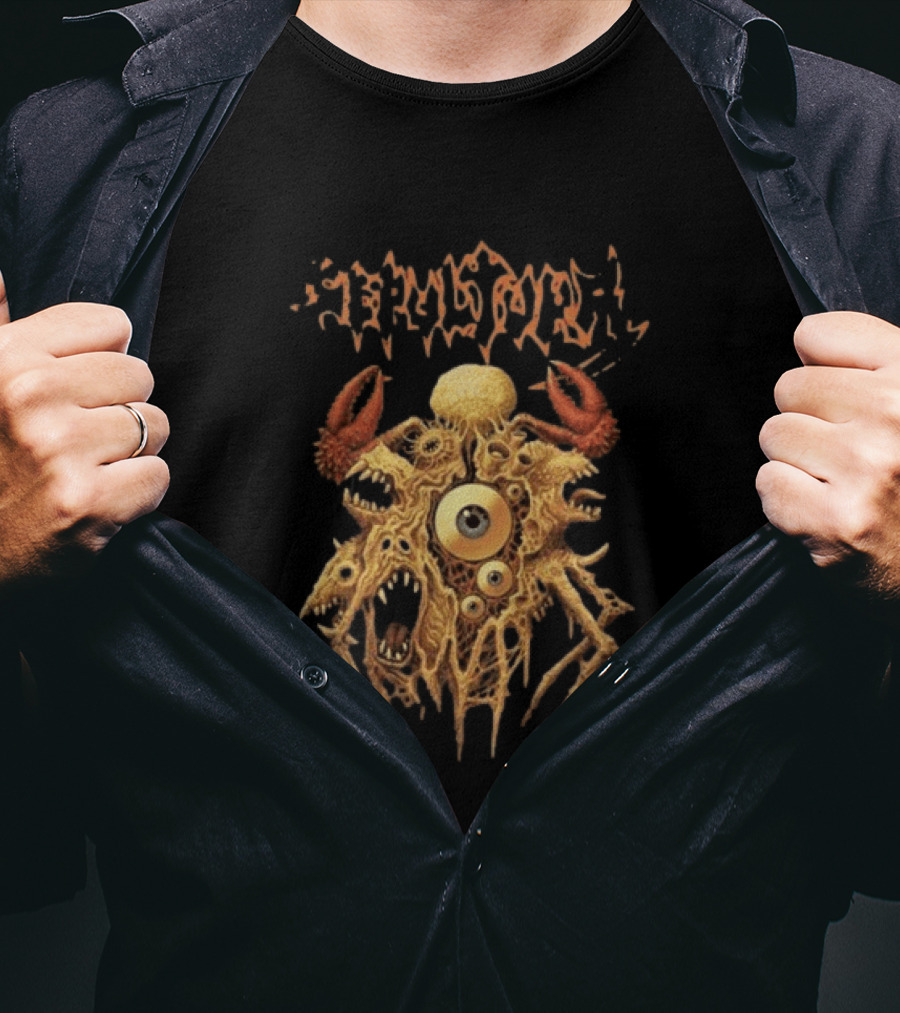 Sepultura Under A Pale Gray Sky We Shall Arise Crustacean T-Shirt