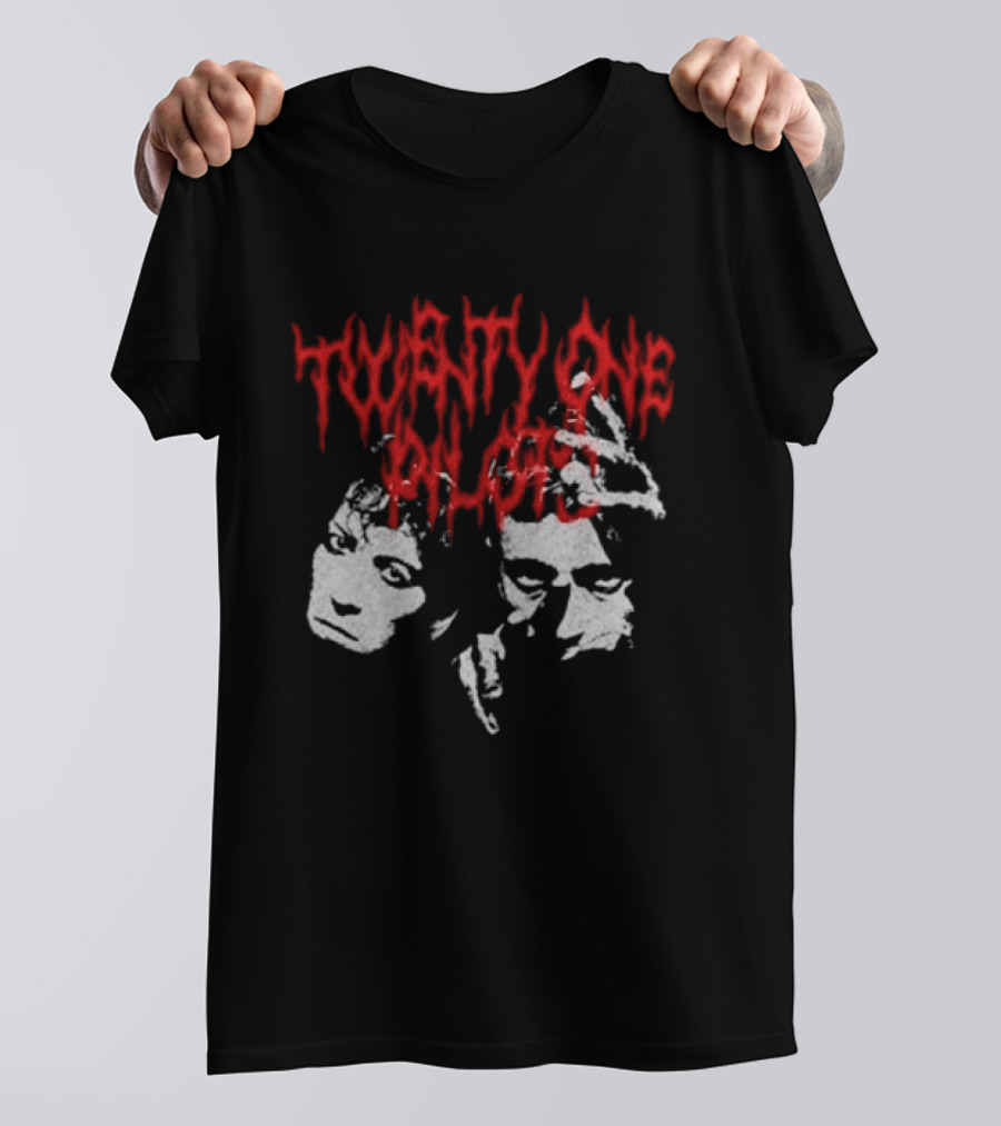 Rawfear Moves Me Twenty One Pilots Distorted Faces T-Shirt