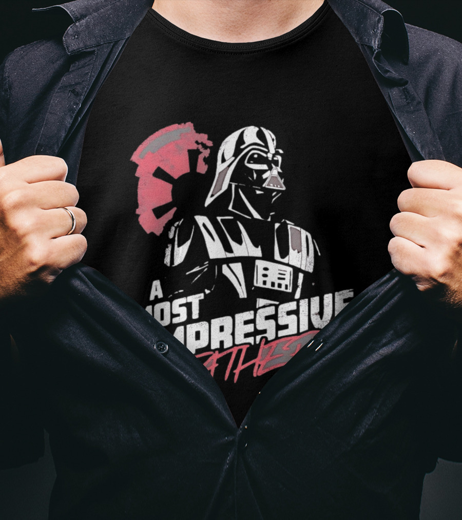 A Most Impressive Father Star Wars Darth Vader Iconic Pose T-Shirt