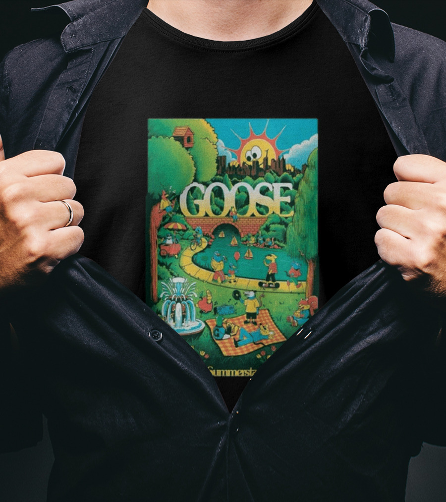 GOOSE Central Park Summerstage New York Jun 21 2026 T-Shirt