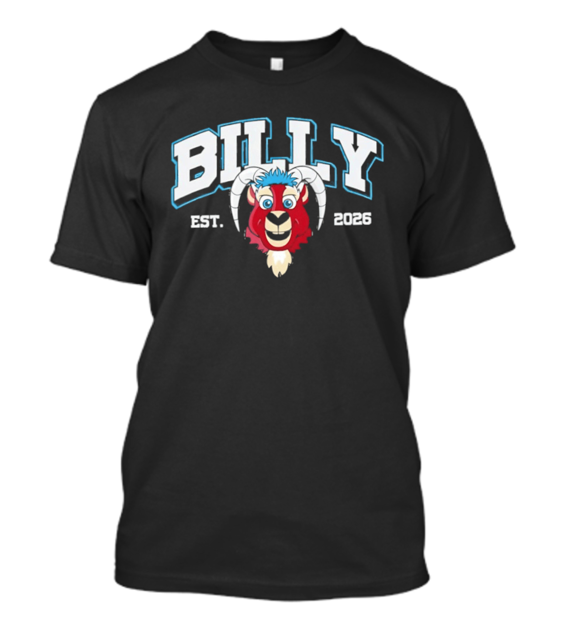 Billy New Mexico Goatheads Hockey Est 2026 T-Shirt