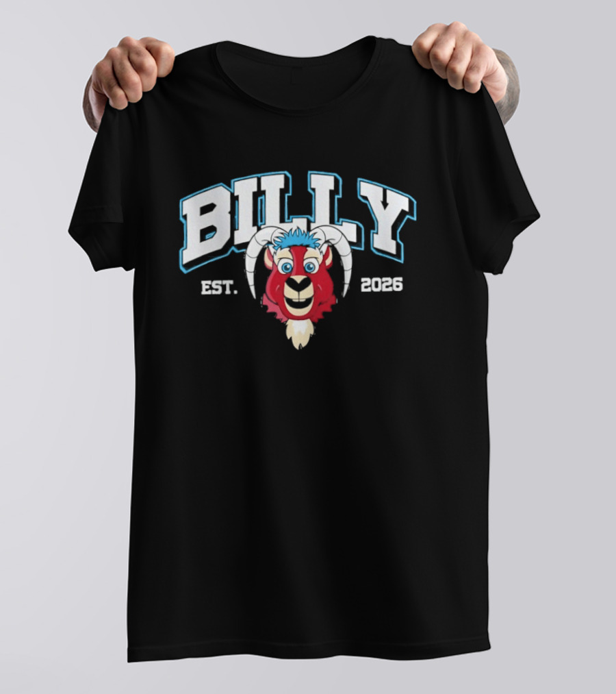 Billy New Mexico Goatheads Hockey Est 2026 T-Shirt