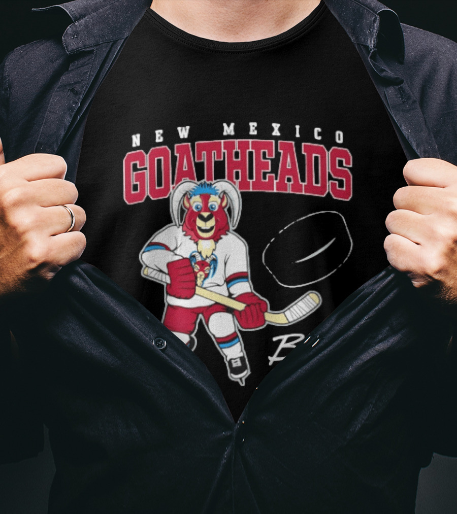 New Mexico Goatheads Billy Hockey T-Shirt