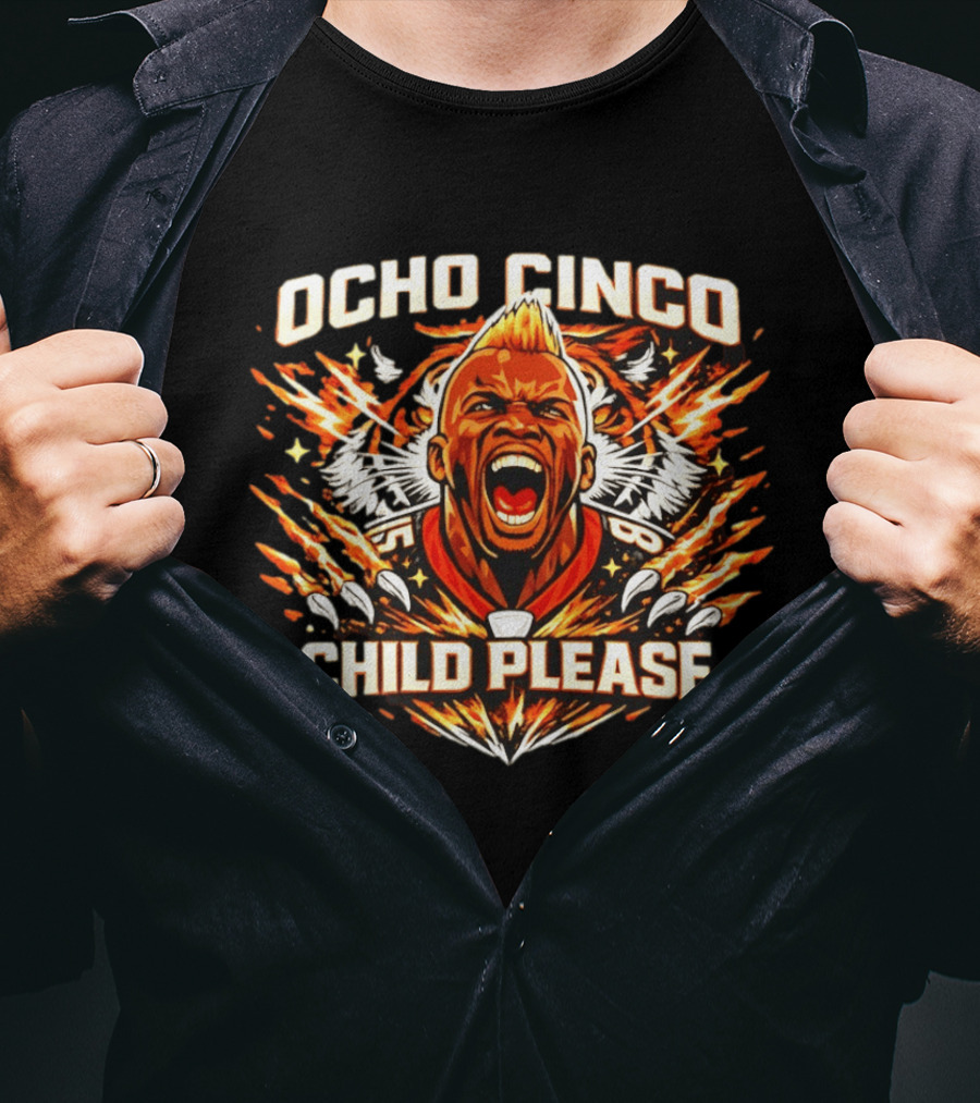Ocho Cinco Child Please Cincinnati Bengals Tiger Roar T-Shirt