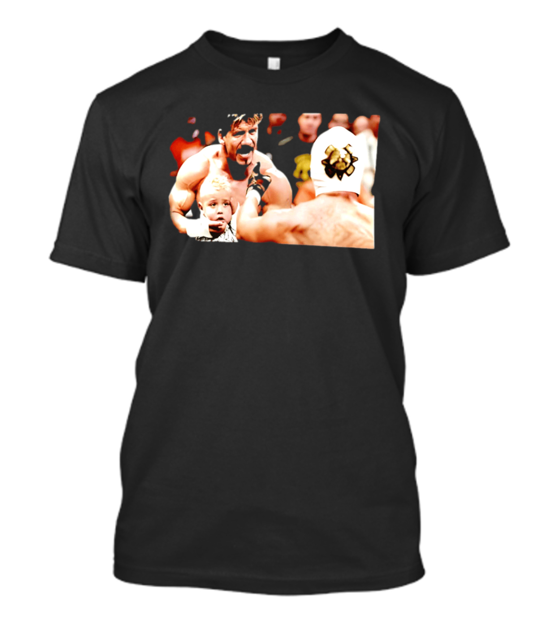 Eddie Guerrero Rey Mysterio Dominik Mysterio Custody Battle Iconic Wrestling Moment T-Shirt
